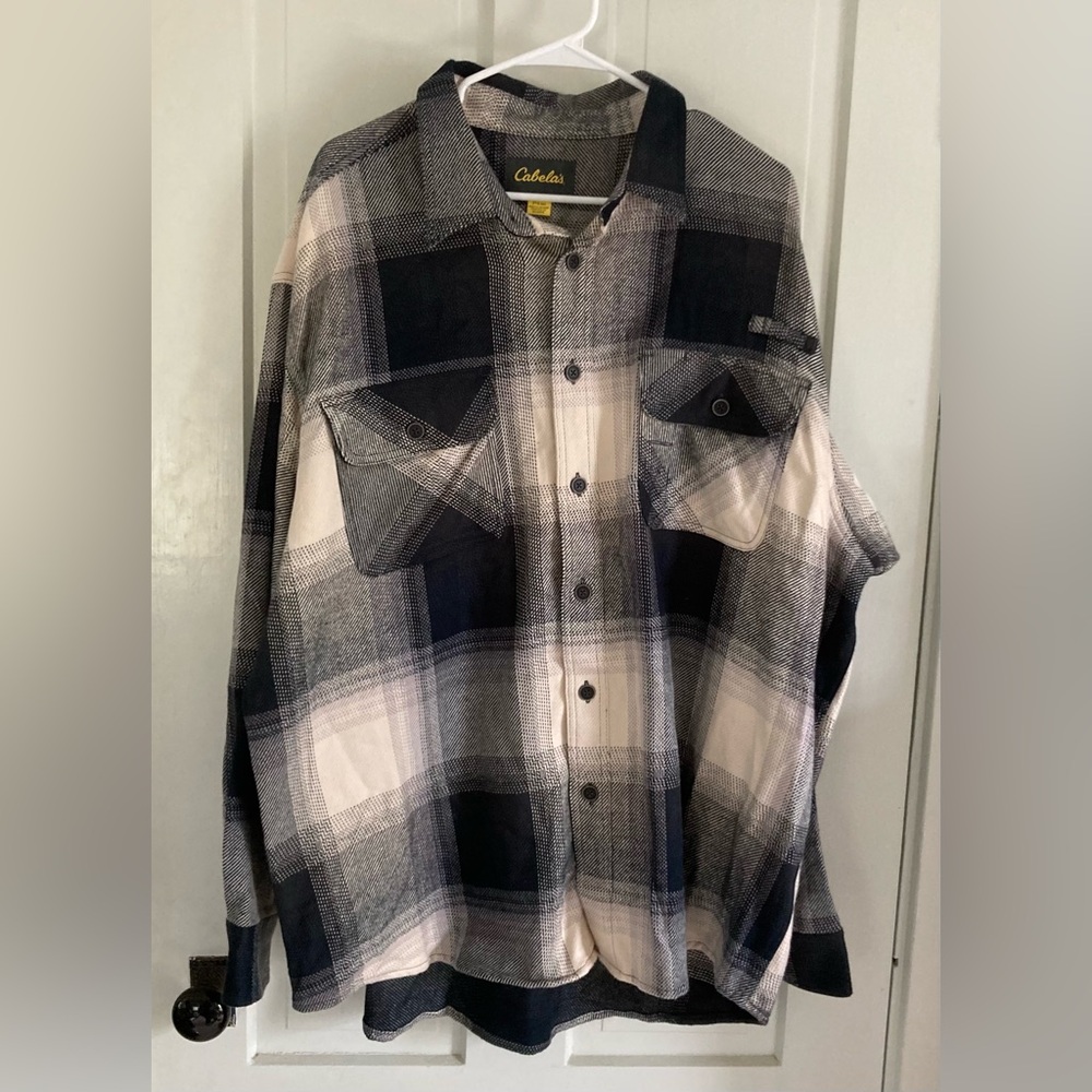 Cabela's Monochrome Checkered Shirt